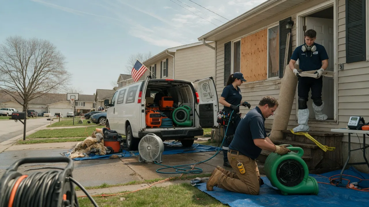 Water Damage Restoration in South Fork, PA near me